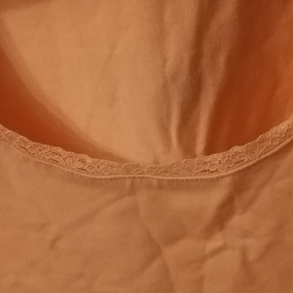 Avon Peach Lace Top 3X - Picture 3 of 6